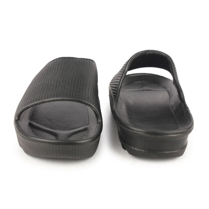 Monex Stylist Black Slider For Men