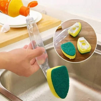 Refillable Liquid Sponge & Brush Set - ByondBasket