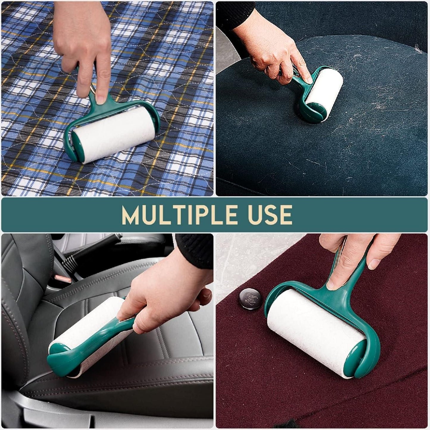 Portable Sticky Lint Remover Brush - ByondBasket