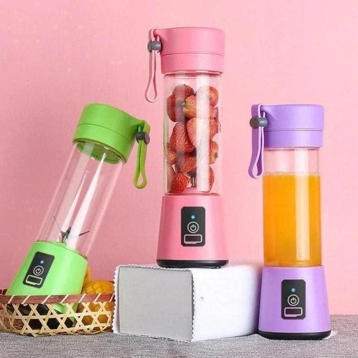 Portable Electric 6 Blade USB Juice Maker (380 ml)