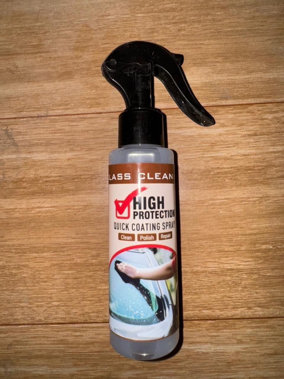 High Protection Glass Cleaner Quick Coating Spray 100 ml - ByondBasket