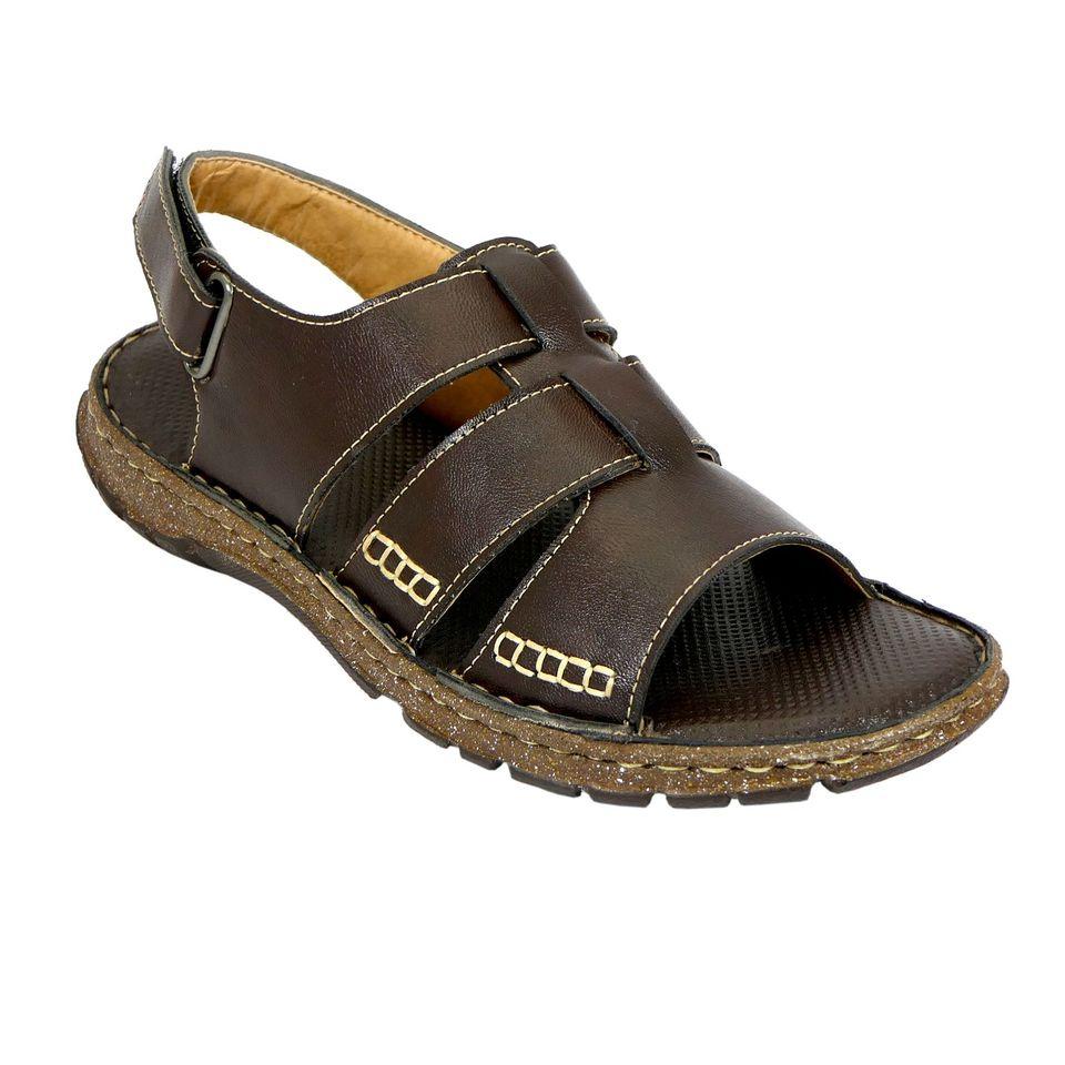 AM PM Men's Daily wear Leather Sandals