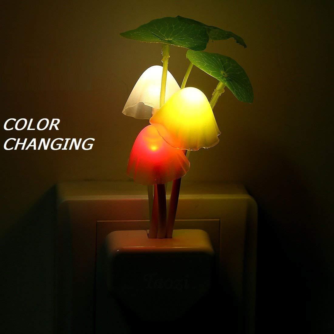 Mushroom Lamp Automatic Sensor Light Multi-Color Changing Best Night Avatar LED Bulbs - ByondBasket