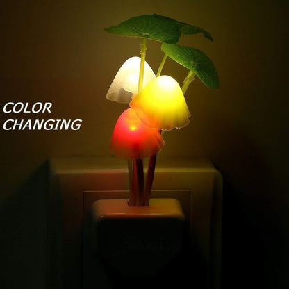 Mushroom Lamp Automatic Sensor Light Multi-Color Changing Best Night Avatar LED Bulbs - ByondBasket