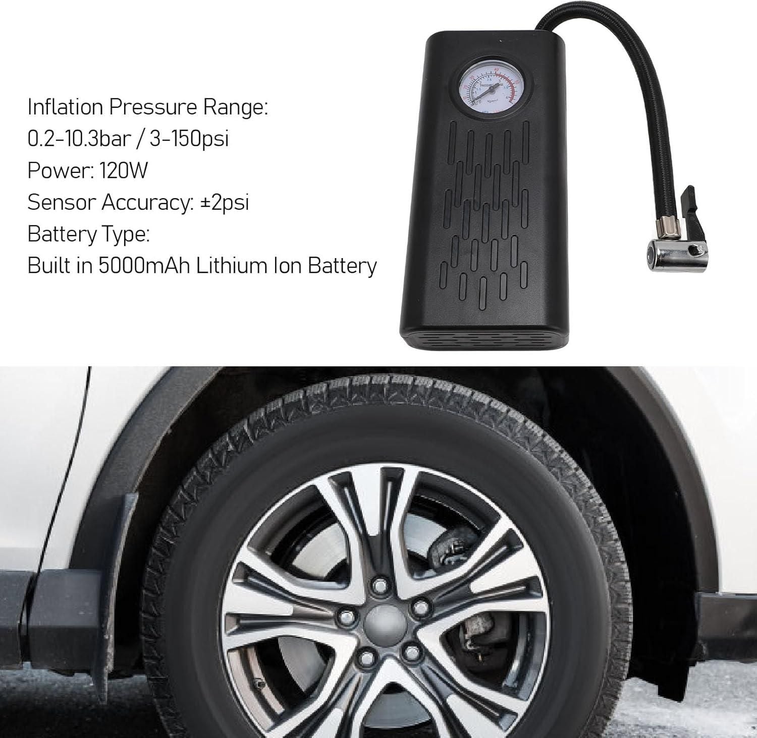 Portable Air Compressor Tire Inflator - ByondBasket