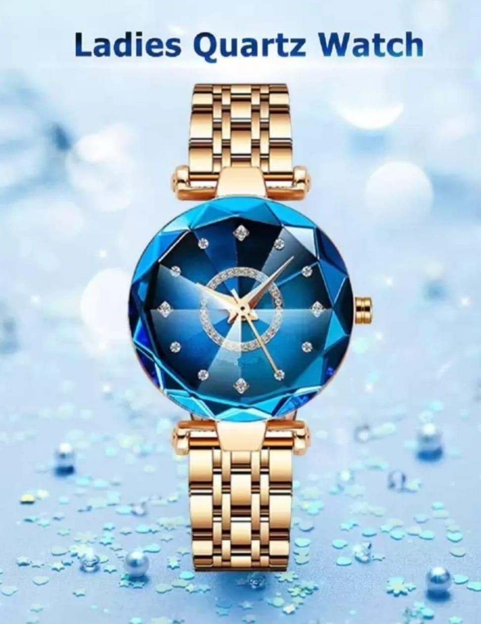 Women's Beautiful Diamond Shape Watch - ByondBasket