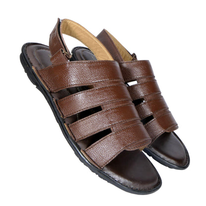 AM PM Men's Daily wear Leather Sandals