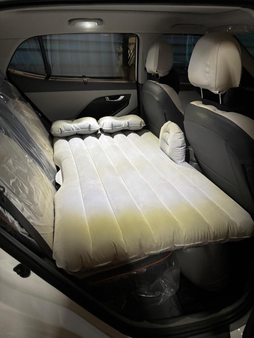 Car Travel Bed Mattress with 2 Air Pillows - ByondBasket