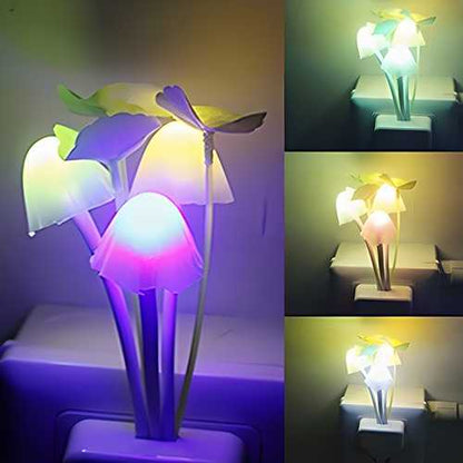 Mushroom Lamp Automatic Sensor Light Multi-Color Changing Best Night Avatar LED Bulbs - ByondBasket