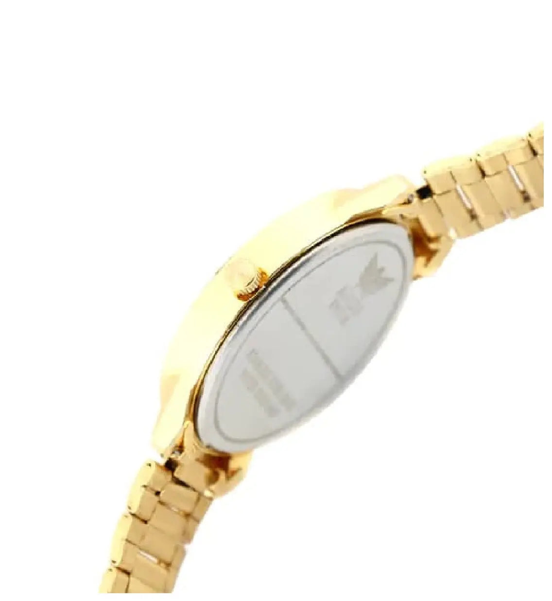 Men's Analog Stainless Steel Golden Watch - ByondBasket