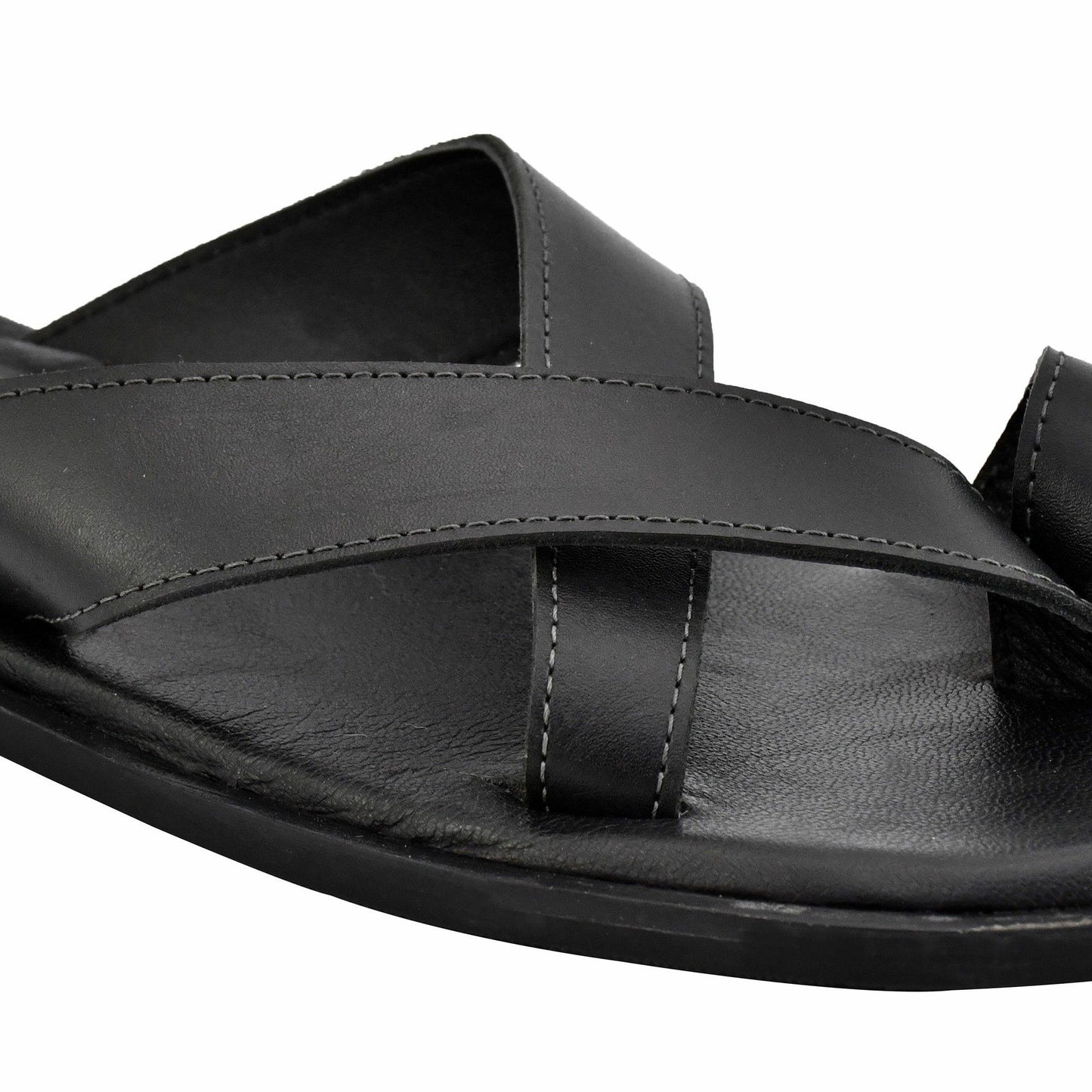 AM PM Genuine Leather Men's Daily Wear Slippers