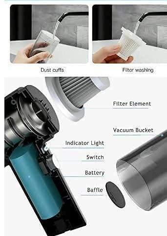 Portable Air Duster Wireless Vacuum Cleaner - ByondBasket