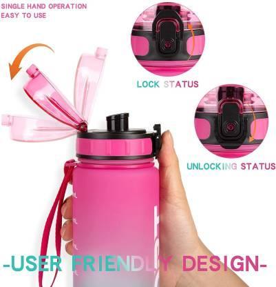 Sport Print Water Bottle Gym Water Bottle For Outdoor, School, Office, Jogging 1000 ml Sipper - ByondBasket