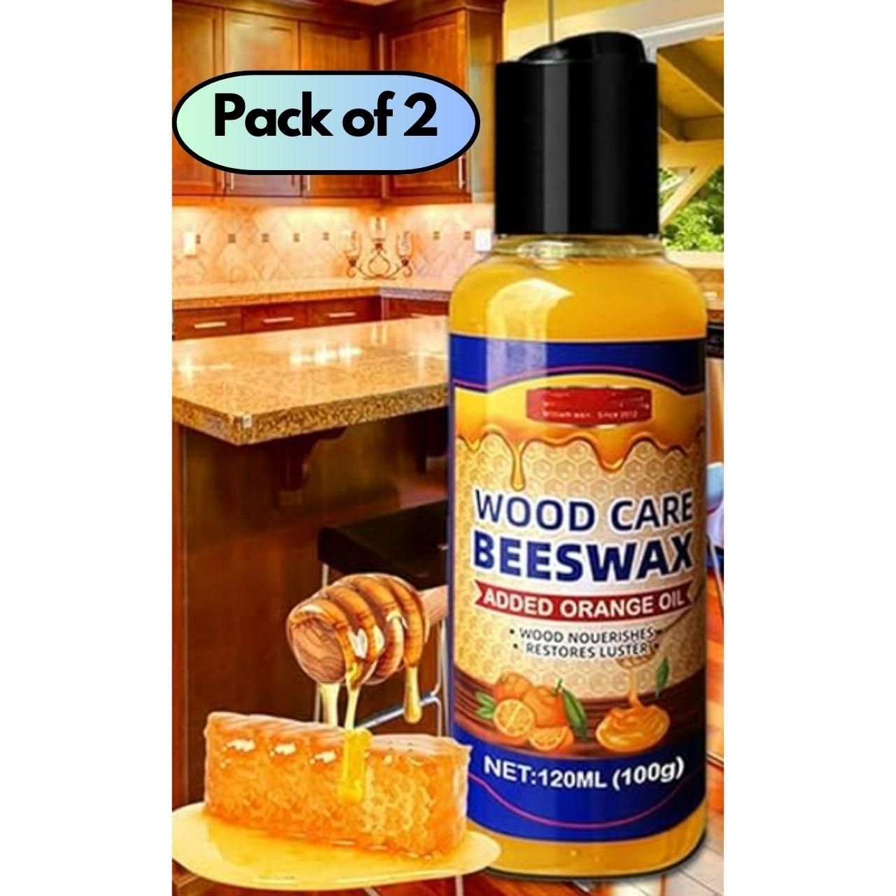 Wood Care Beeswax 200 ml Pack of 2 - ByondBasket