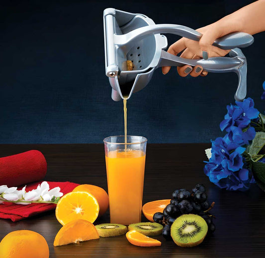 Manual Fruit Press Aluminum Squeezer/Juicer - ByondBasket