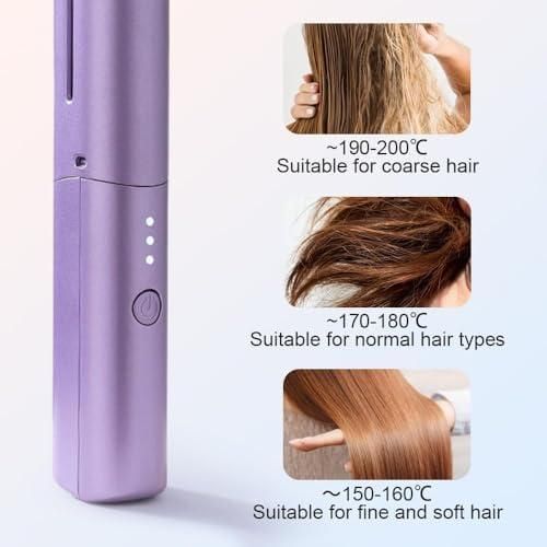 Rechargeable Hot Comb Hair Straightener - ByondBasket