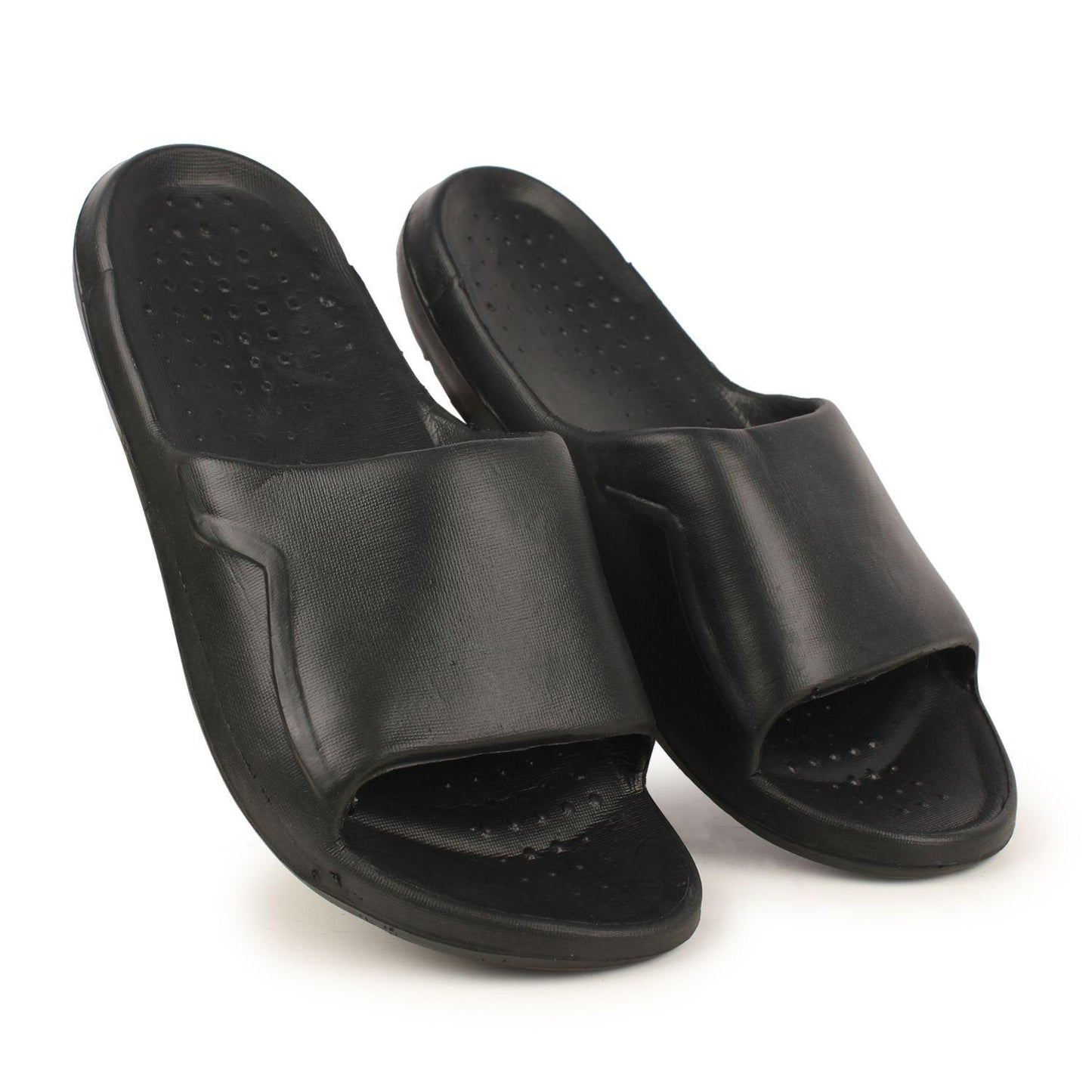 Monex Stylist Black Slider For Men