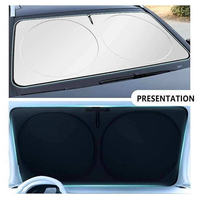 Folding Car Window Sunshade Cover - ByondBasket