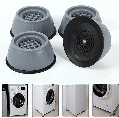 Anti Vibration Pad-Anti-vibration Pads For Washing Machine - 4 Pcs Shock Proof Feet For Washer ? Dryer, Great For Home, Laundry Room, Kitchen, Washer, Dryer, Table, Chair, Sofa, Bed (4 Units) - ByondBasket