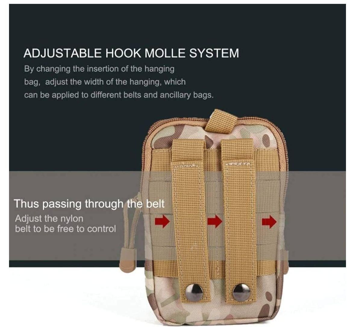 Multipurpose Tactical Waist Bags Molle Pouch - ByondBasket