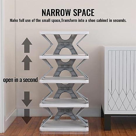 Smart Foldable Shoes Tier Shoe Rack 6 Layer - ByondBasket