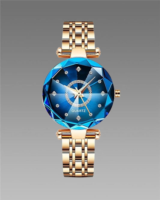 Women's Beautiful Diamond Shape Watch - ByondBasket