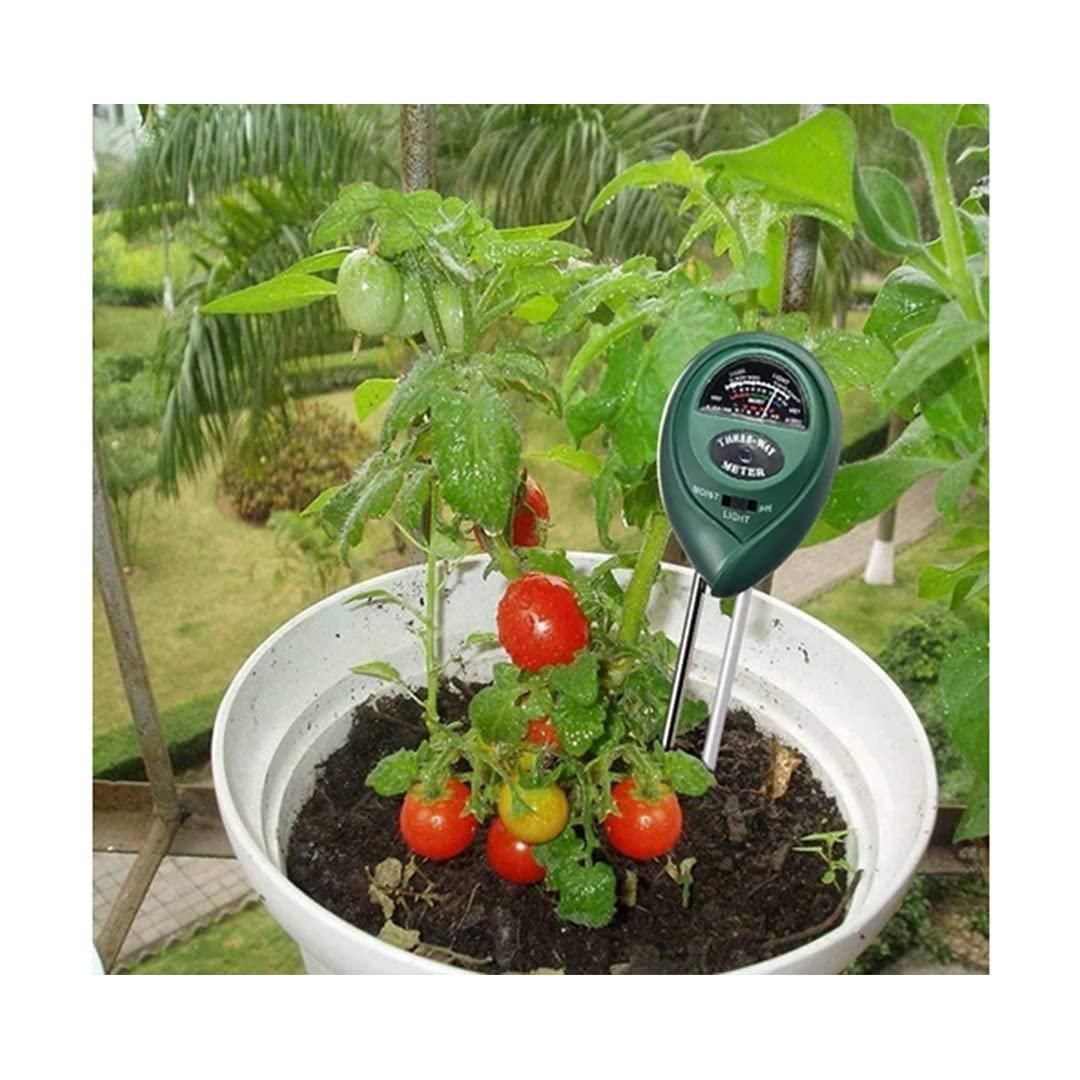 Sulfar Soil Tester 3-in-1 Plant Moisture Sensor - ByondBasket