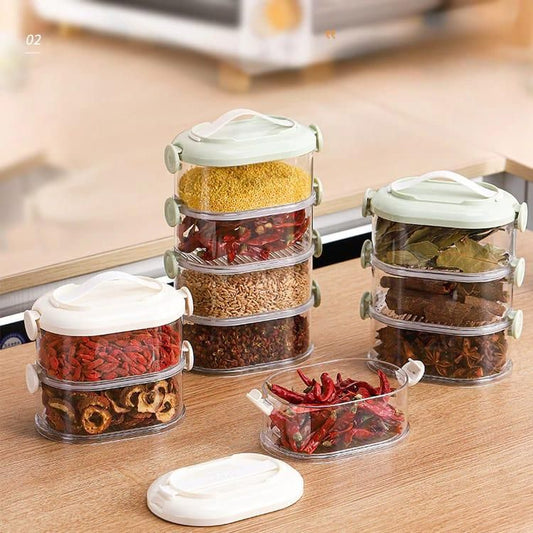 Storage Box For Kitchen, Spice Container and Seasoning Box - ByondBasket