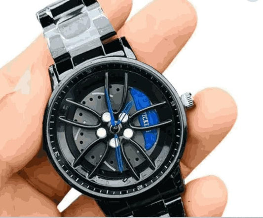 Stereoscopic Car Wheel Watch - ByondBasket