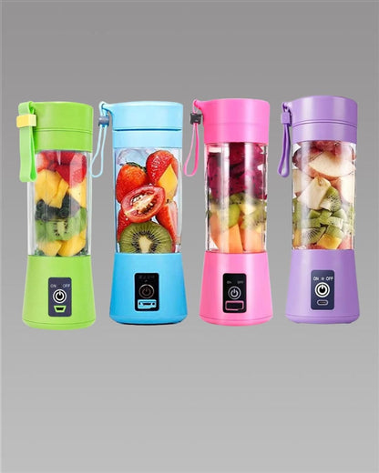 Portable Electric 6 Blade USB Juice Maker (380 ml)