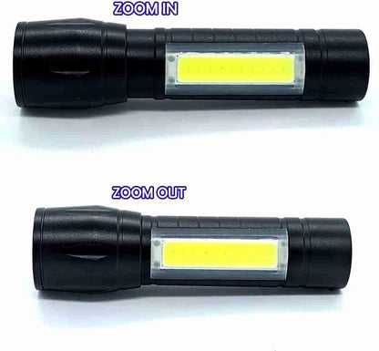 Rechargeable High-Quality LED Flashlight Torch