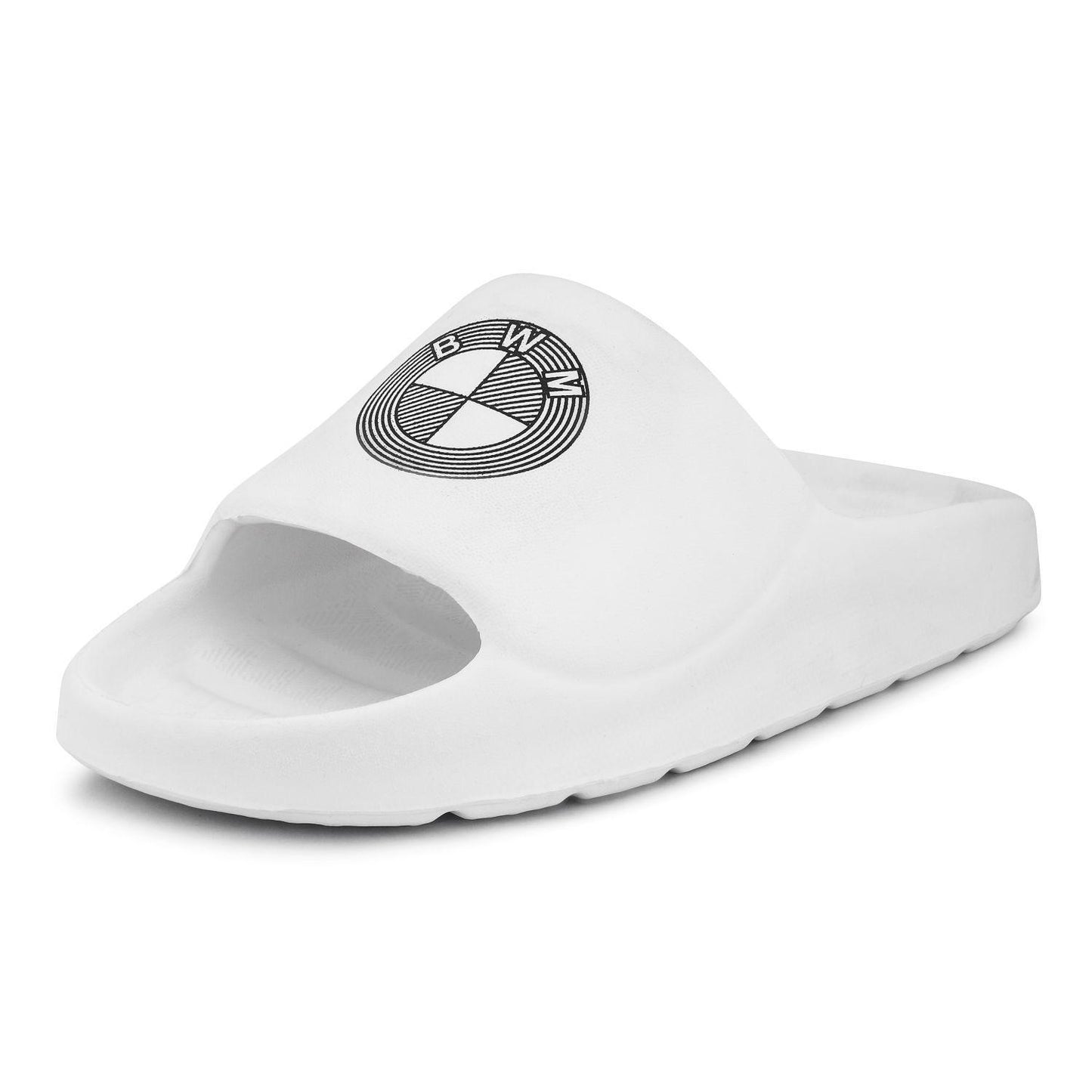 Monex B.M.W White Slider For Mens