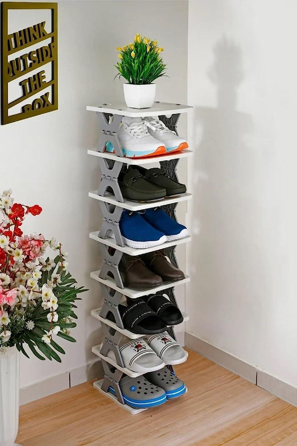 Smart Foldable Shoes Tier Shoe Rack 6 Layer - ByondBasket