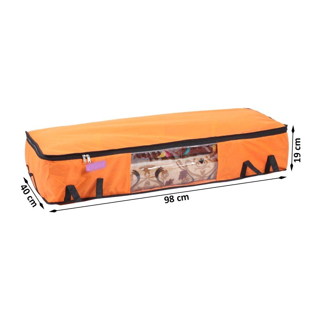 Storage Bag - Foldable Long Underbed Storage Bag Pack of 9 - ByondBasket