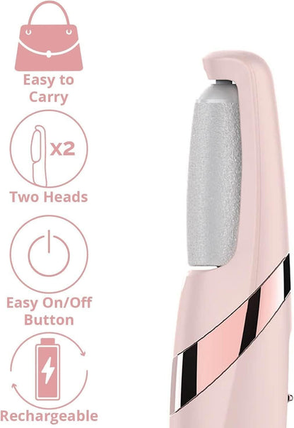 Electronic Cordless Pedicure Callus Dead Skin Remover Polishing Tool - ByondBasket