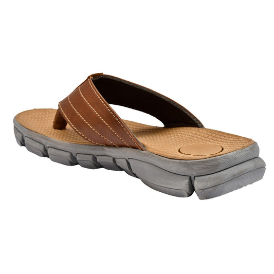 AM PM Genuine Leather Men's Daily Wear Slippers