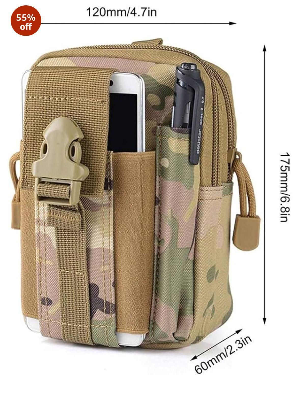 Multipurpose Tactical Waist Bags Molle Pouch - ByondBasket