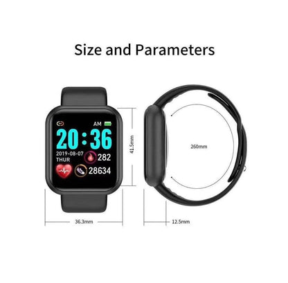 D20 Bluetooth Wireless Smart Watch Fitness Band - ByondBasket