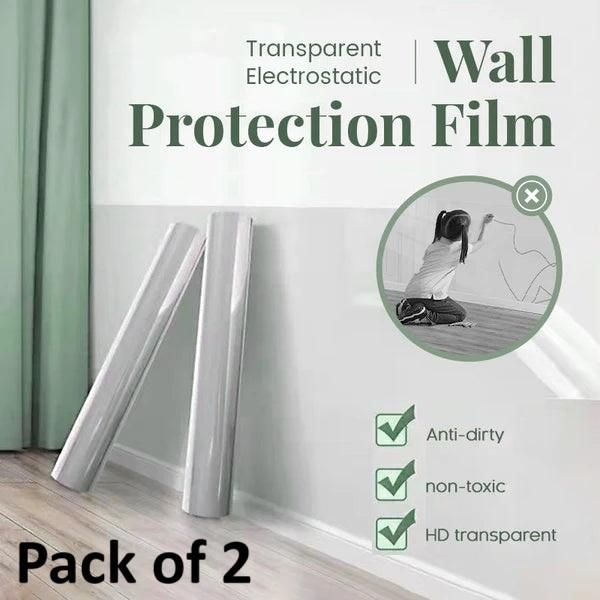 Self- Adhesive Transparent Electrostatic Wall Protection Film Buy 1 Get 1 Free - ByondBasket