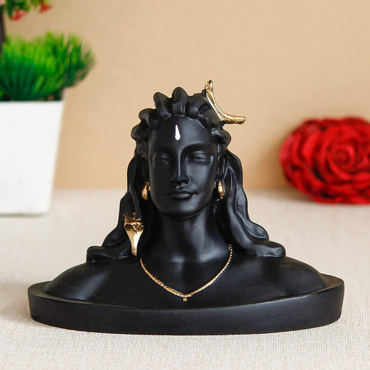 Shiva Handcrafted Polyresin Figurine - ByondBasket