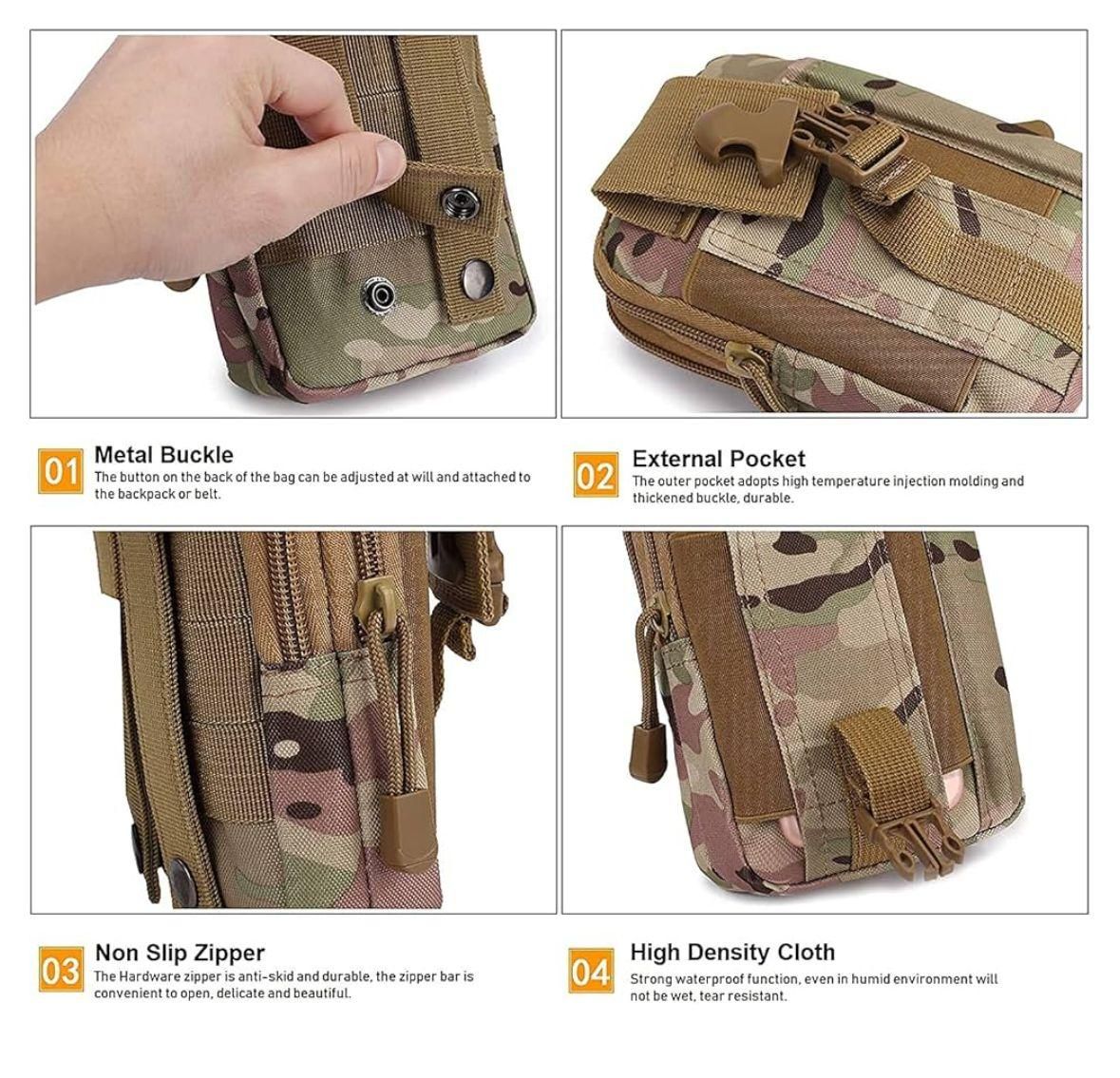 Multipurpose Tactical Waist Bags Molle Pouch - ByondBasket