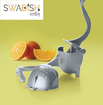 Manual Fruit Press Aluminum Squeezer/Juicer - ByondBasket