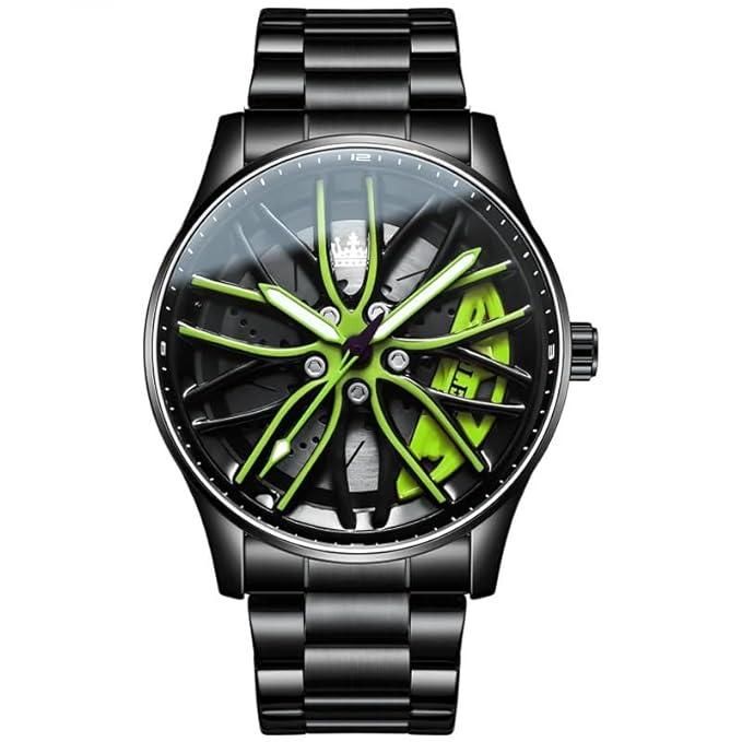 Stereoscopic Car Wheel Watch - ByondBasket