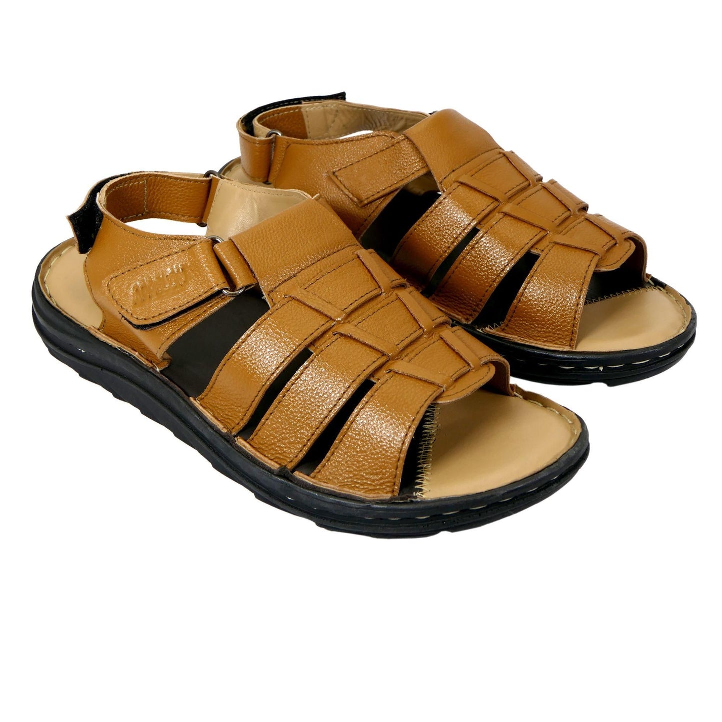 AM PM Men's Daily wear Leather Sandals